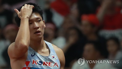 김국영, 남자 100ｍ 10초18…세계선수권 기준기록 통과는 다음에