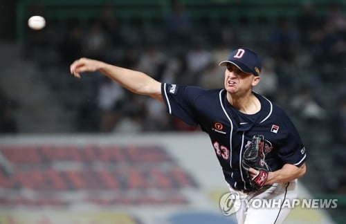 두산 후랭코프, 복귀 가시화…28일 롯데전 등판 전망