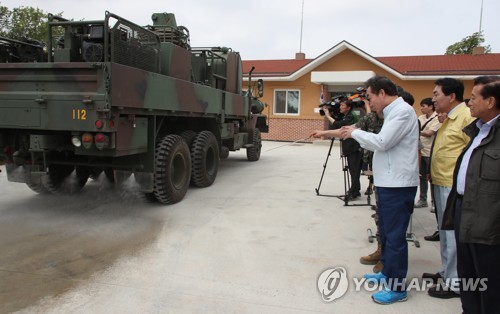 이총리, 北 돼지열병 발생에 한강하구 접경지대 방역 점검