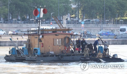 韓수색팀 다뉴브강 첫 수중탐색…세월호에도 투입된 베테랑들