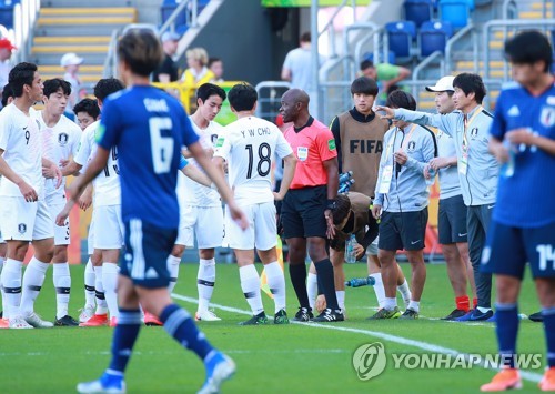 [U20월드컵] '오세훈 결승골' 한국, 일본 꺾고 6년 만에 8강 점프