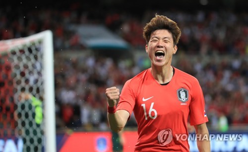  '조커 투입' 황의조 결승골…벤투호, 호주에 1-0 진땀승