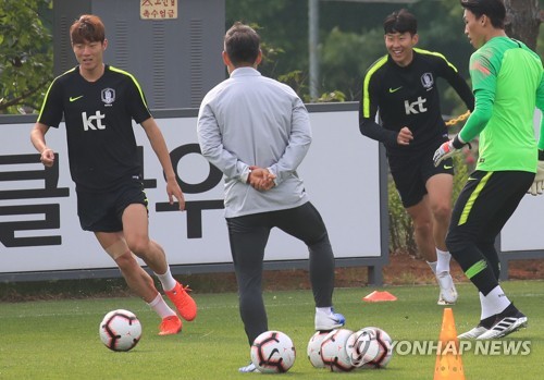 벤투호 태극전사들, U-20 월드컵 4강 화제 속 이란전 대비 훈련