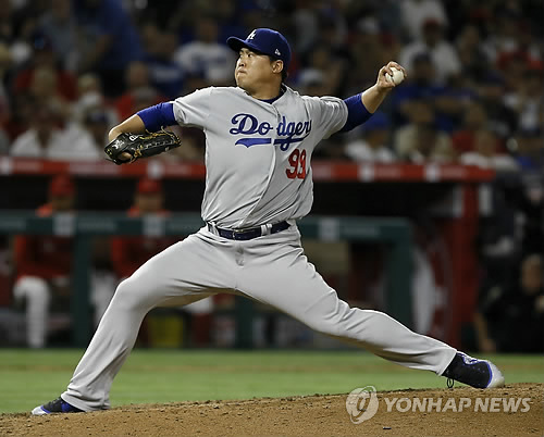 류현진의 올스타를 향한 지표들…7개 항목 MLB 1위