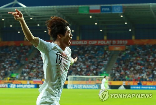 [U20월드컵] 최준 결승골 한국, 에콰도르 꺾고 역대 첫 결승행 '역사'