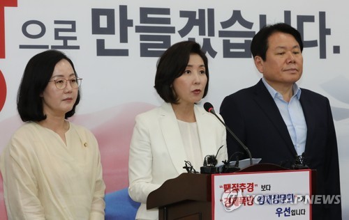 나경원 "경제청문회 먼저하고 추경심사 돌입해야…靑 반대 심해"