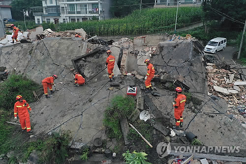 중국 쓰촨성 이빈서 또 규모 5.4 지진(종합)