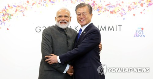 한·인도 정상회담…文대통령, 韓방산기업 印 진출 협력당부