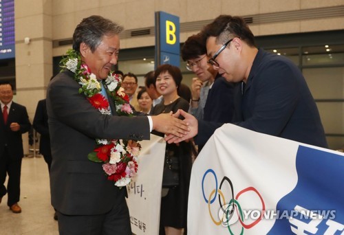 이기흥 신임 IOC 위원 "2032년 올림픽 남북공동유치 적극 추진"