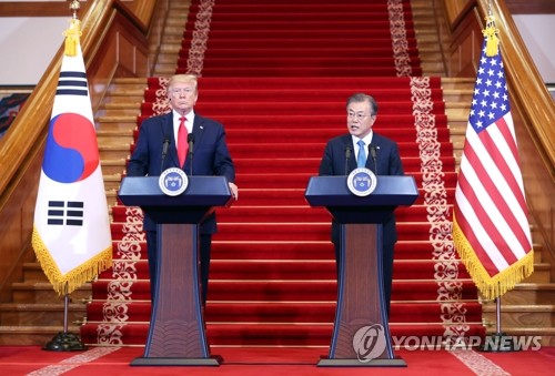 文대통령 "정전선언 66년만에 판문점서 북한과 미국 만나"(종합2보)