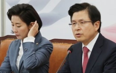 황교안, 막말 비판론 커지자 黨내부에 경고…"심사일언 해달라"