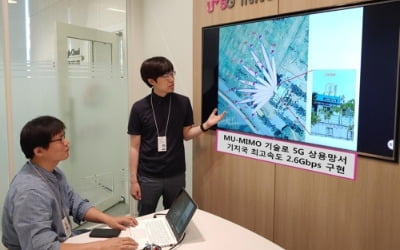 LG유플러스 "5G 상용망서 2.6Gbps 최고속도 구현"