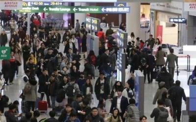 '현충일 징검다리 연휴' 인천공항 하루 이용객 20만명 넘어