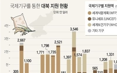 정부, '800만 달러 대북인도지원' 국제기구에 송금 완료