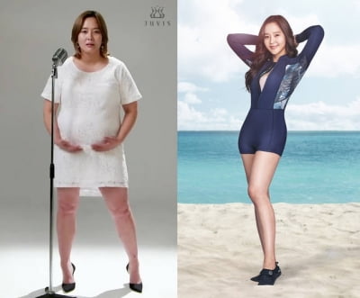 다나, 27kg 감량 성공…수영복 화보까지 '완벽'