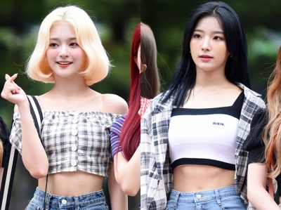 포토샵 아냐? 프로미스나인, 개미허리+선명한 복근