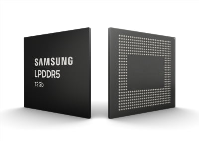 삼성전자, 차세대 모바일 D램 12Gb LPDDR5 세계 최초 양산