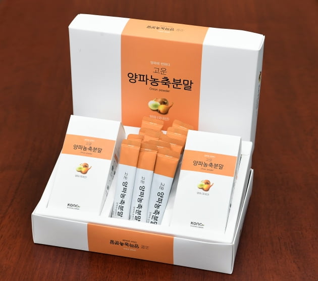 경북도, 가격폭락한 양파 소비확대 위해 스틱형 분말제품 개발  