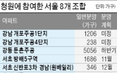 "재건축·재개발엔 소급적용 말아달라"