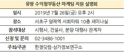 [한경부동산] 상가, 오피스텔 시행사‧분양대행사 대상 설명회 … 오늘 접수 마감