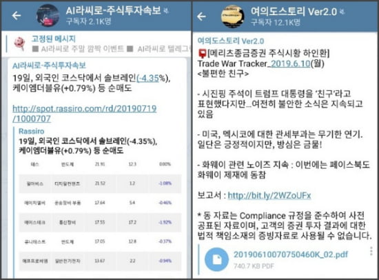 속보와 알짜 정보로 고수들끼리 공유하는 텔레그램 채널 8종