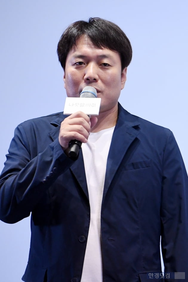 [포토] 영화 '나랏말싸미' 입장 밝히는 오승현 영화사 두둥 대표