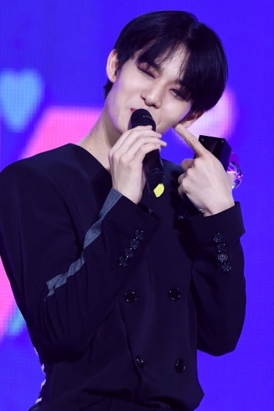 [포토] CIX 배진영, '귀여운 1위 공약'