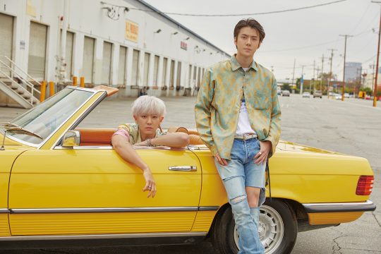 세훈&찬열 ‘What a life’ 티저 이미지./사진제공=SM엔터테인먼트