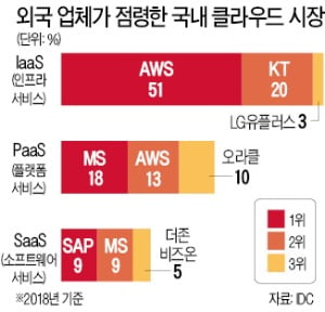 외국 IT 기업 협력업체로 전락한 국내 SI 업체들