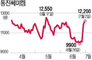 日 수출 규제에 IT 소재株 '들썩'