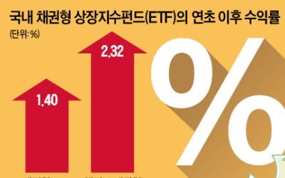 금리인하 타고 2년 만에 첫 '1兆 펀드' 등장 눈앞…액티브 채권형 ETF, 미운오리서 백조 되다