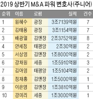 M&A 법률자문 '가장 빛난 ★'은 김상곤 광장 변호사