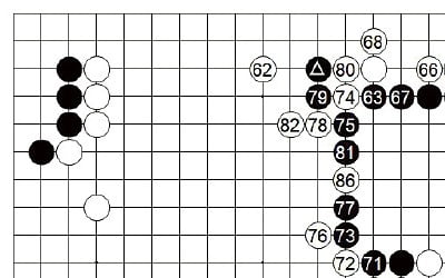 [제24기 하림배 프로 여자국수전] 白, 묘수