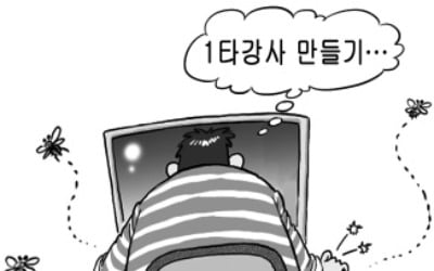 ID 1000개 '후기 댓글부대' 운영하는 학원가