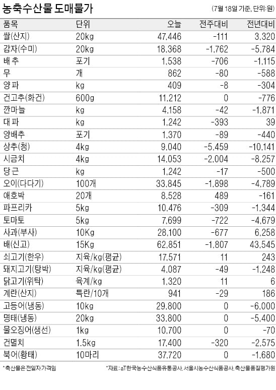 높아진 수온에 생산량 급증…'여름 보양식' 전복값 하락세