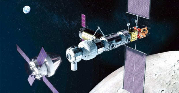 NASA가 만들고 있는 신개념 우주정거장 ‘달 궤도 플랫폼 게이트웨이’ / NASA 제공 