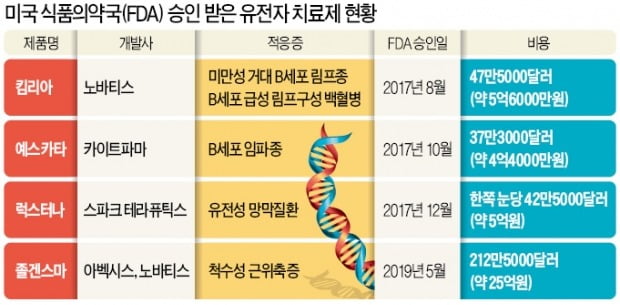 주사 한번에 희귀 유전병 '원샷 치료'하는 시대