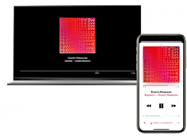 LG전자 인공지능 TV로 아이폰 콘텐츠 즐긴다
