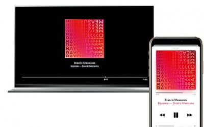 LG전자 인공지능 TV로 아이폰 콘텐츠 즐긴다