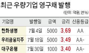 계속되는 금리 하락…우량기업 영구채 갈수록 인기