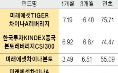 재정정책에 금리인하 가능성까지…'중국 펀드' 올들어 수익률 26.6%