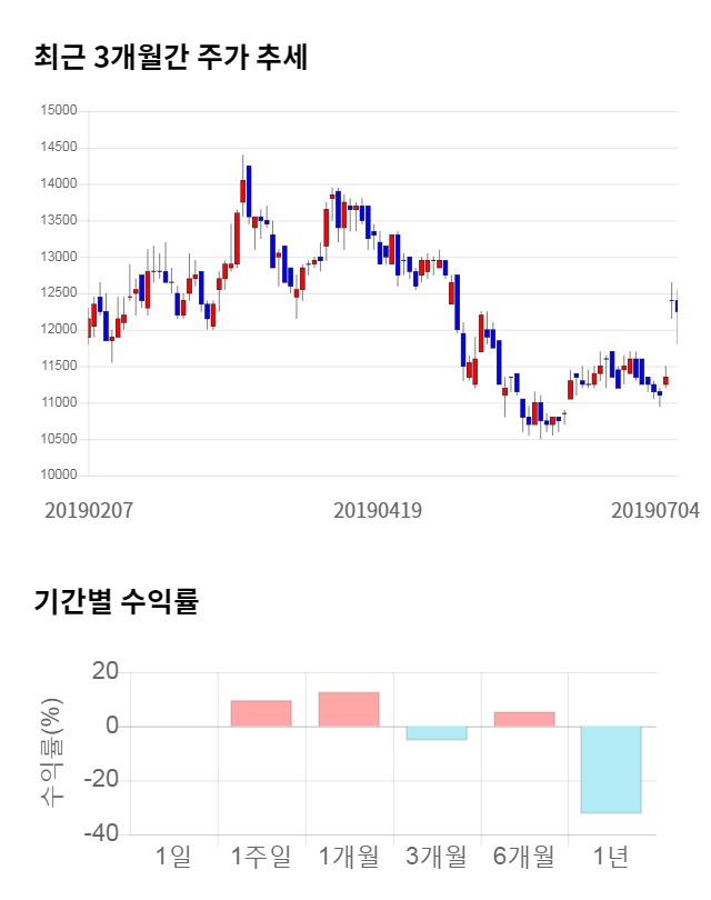 세종메디칼, 전일 대비 약 4% 상승한 12,750원