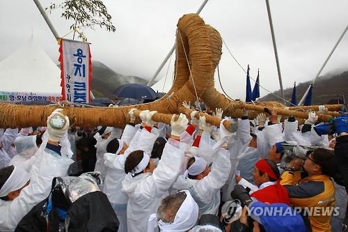 15년 이어온 영호남 화합 농심…사천서 '농업인 한마당' 개막