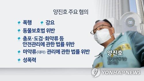 '갑질폭행' 양진호 재판 장기화…음란물유포 추가기소 예정