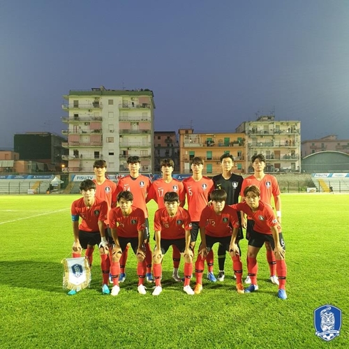 한국 남자축구, 유니버시아드 두 번째 경기서 아일랜드에 역전패