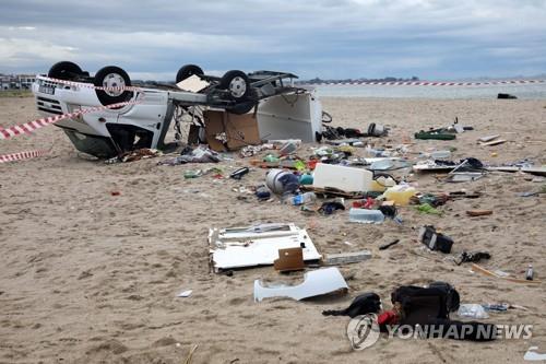 그리스 북부에 폭풍우…관광객 6명 사망·60명 부상