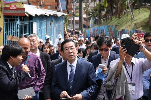 박원순 "삼양동·수유리에 고지대 에스컬레이터…서울 명물로"