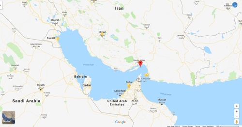 이란군 "'석유 밀수' 외국유조선 억류"…호르무즈 긴장 고조(종합)
