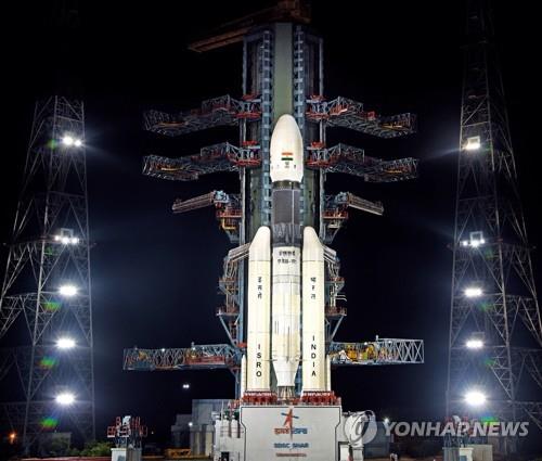 인도, 두 번째 달 탐사선 '찬드라얀 2호' 발사