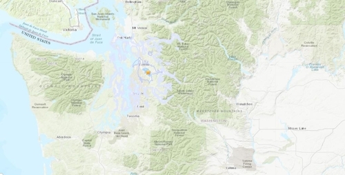 美 시애틀 인근서 규모 4.6 지진…밴쿠버까지 `흔들`